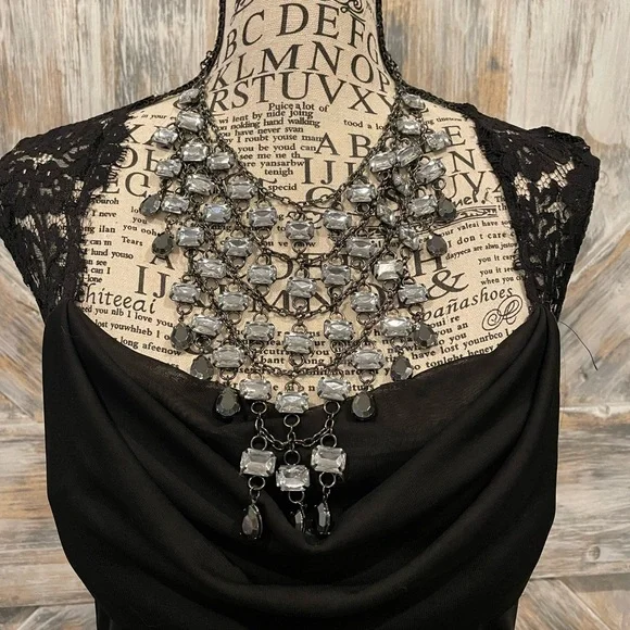 Black Ball Gown - Picture 2 of 7